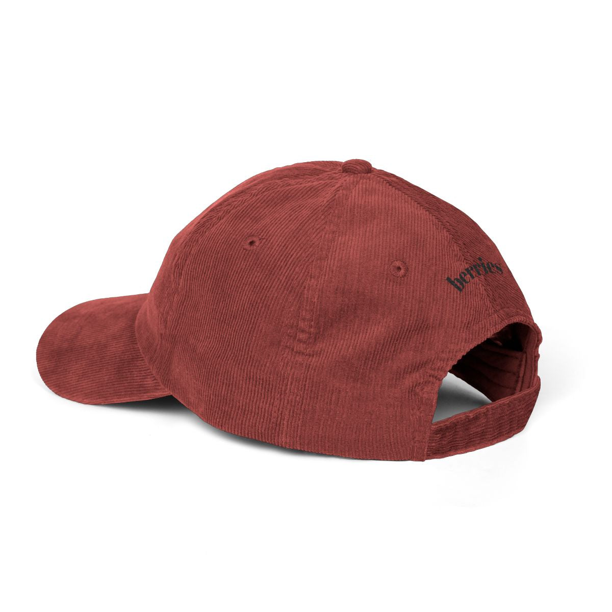 Berries.co embroidered corduroy cap