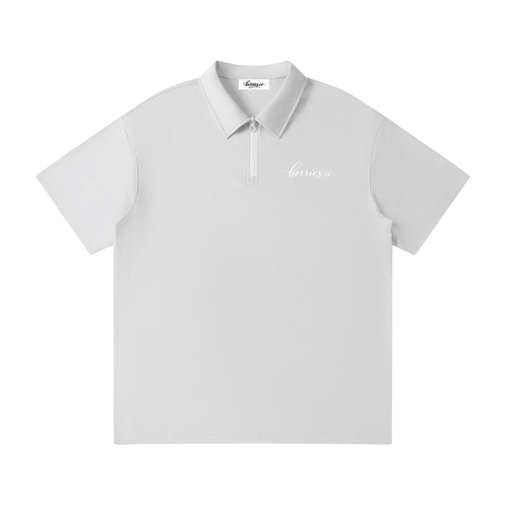 Berries Quarter-Zip Polo Shirt