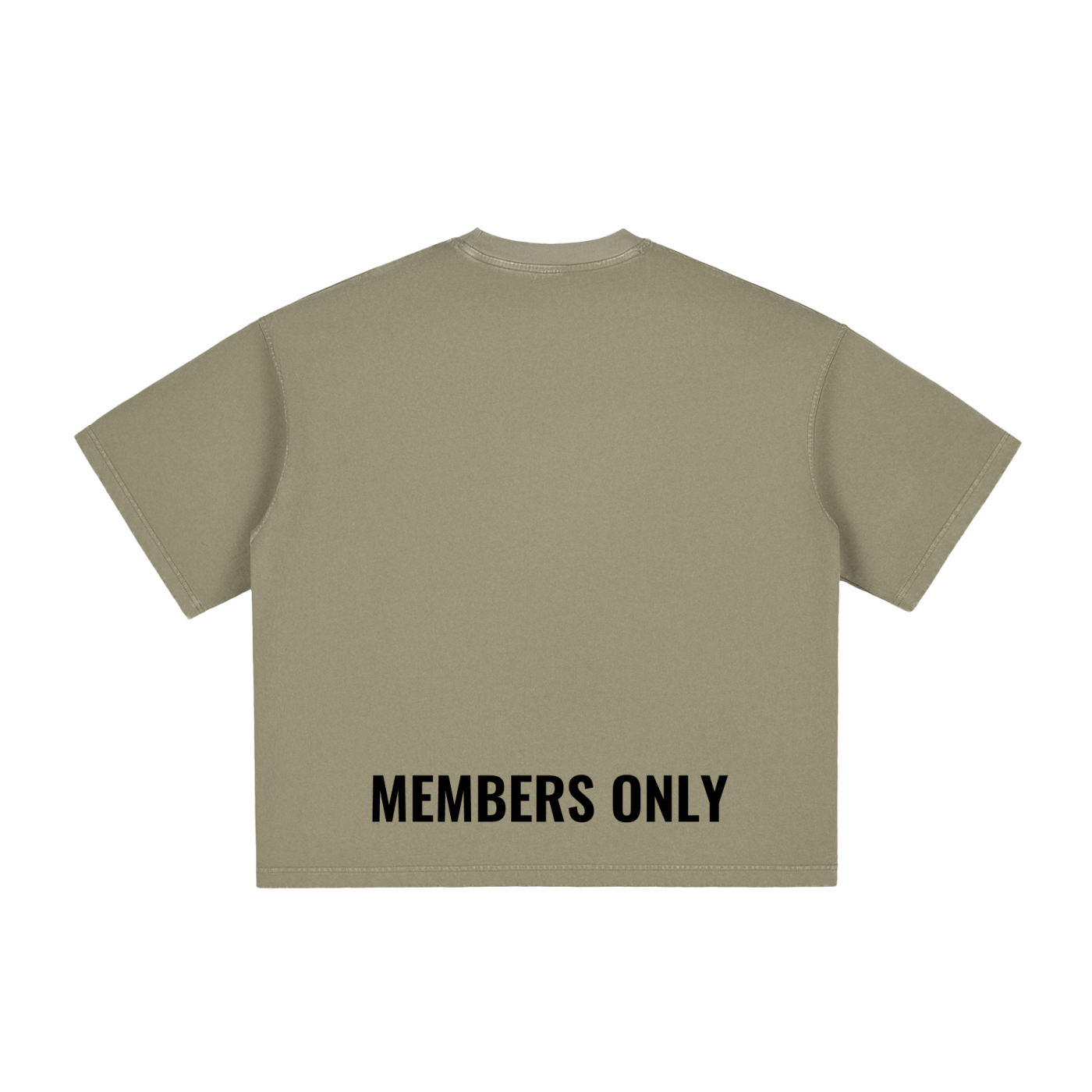 Lifting club black logo washed Boxy T-Shirt