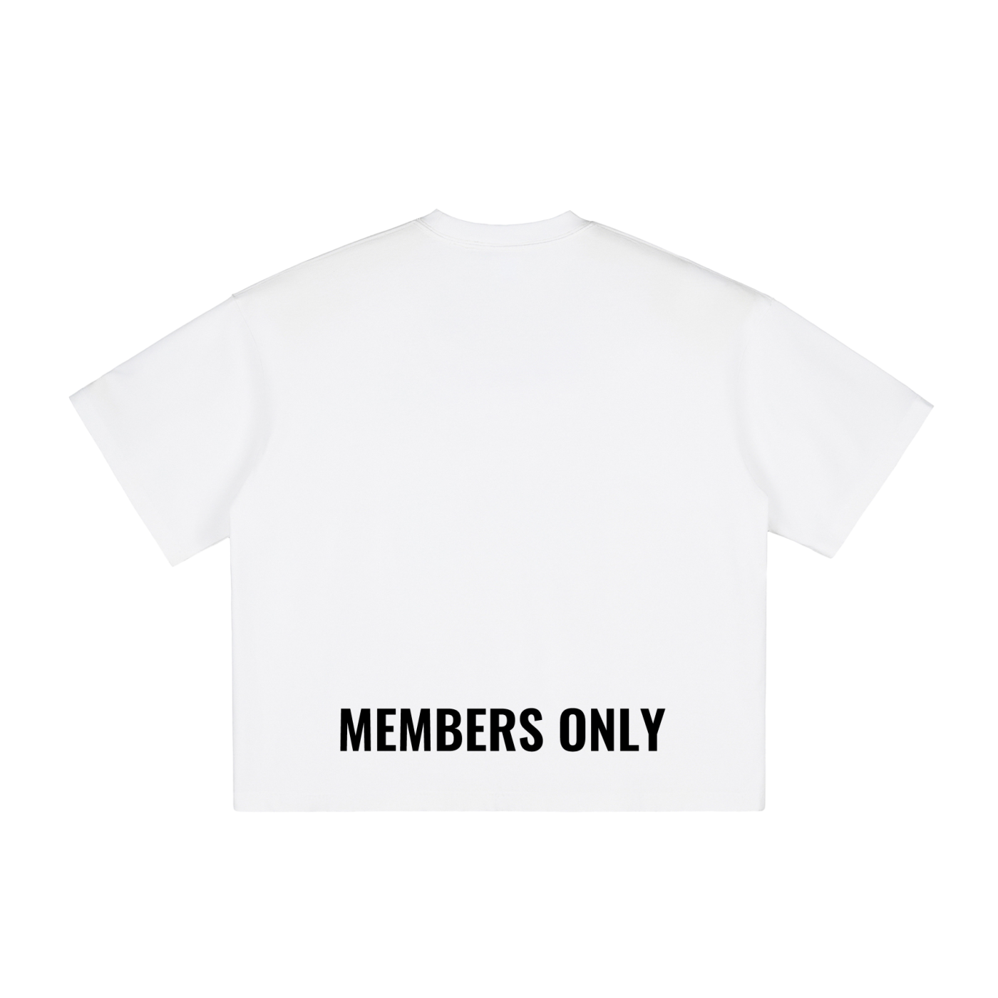 Lifting club black logo washed Boxy T-Shirt