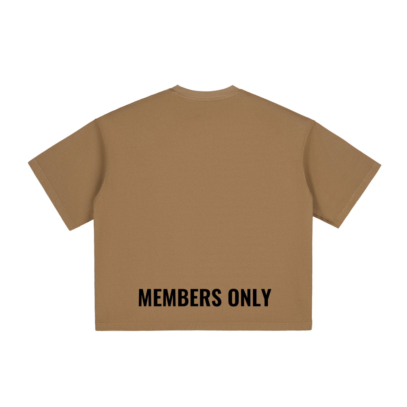 Lifting club black logo washed Boxy T-Shirt