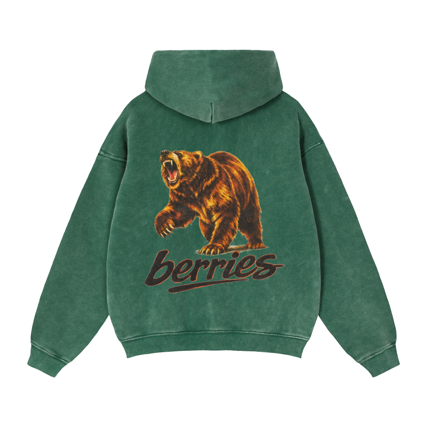 Zip-Through Boxy Fleece Hoodie