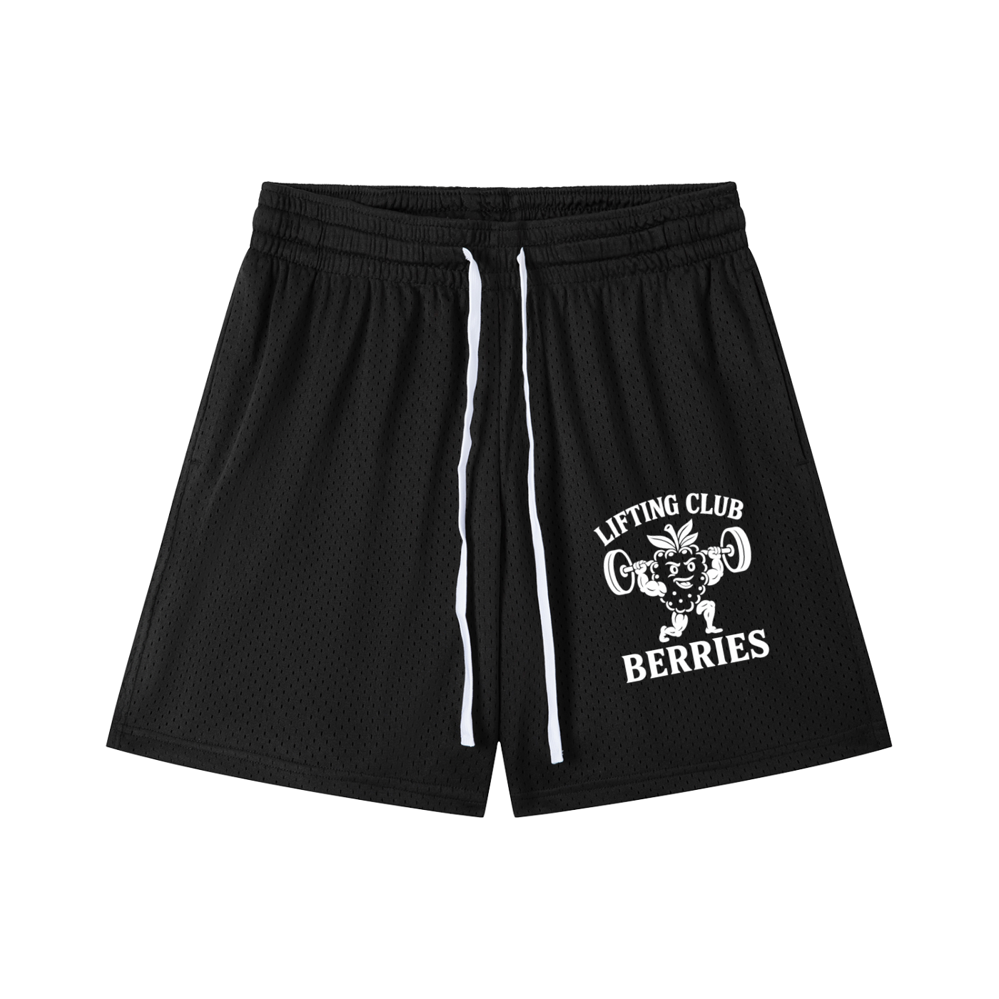 Lifting club Mesh Drawstring Shorts