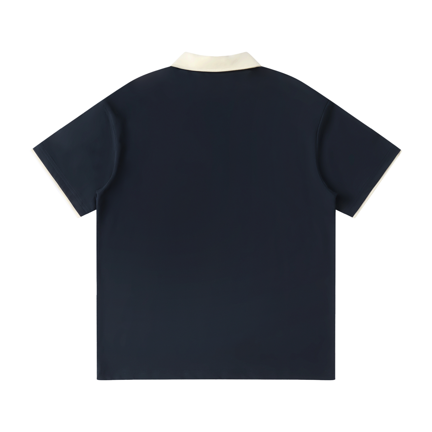 Berries Bee Contrast Collar Raglan Polo Shirt