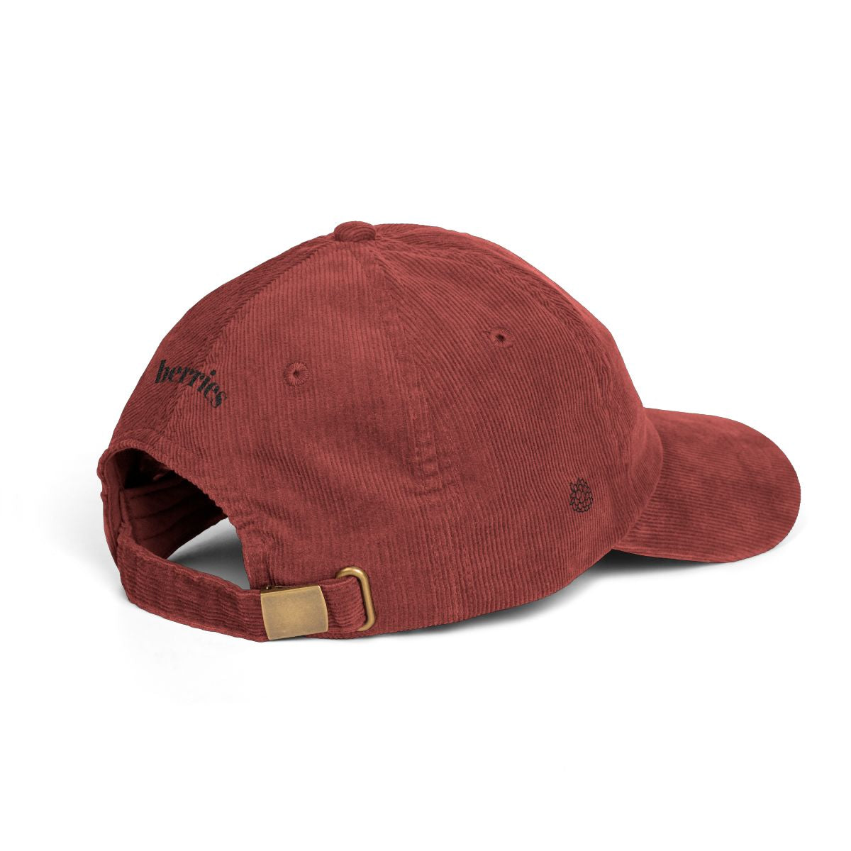 Berries.co embroidered corduroy cap
