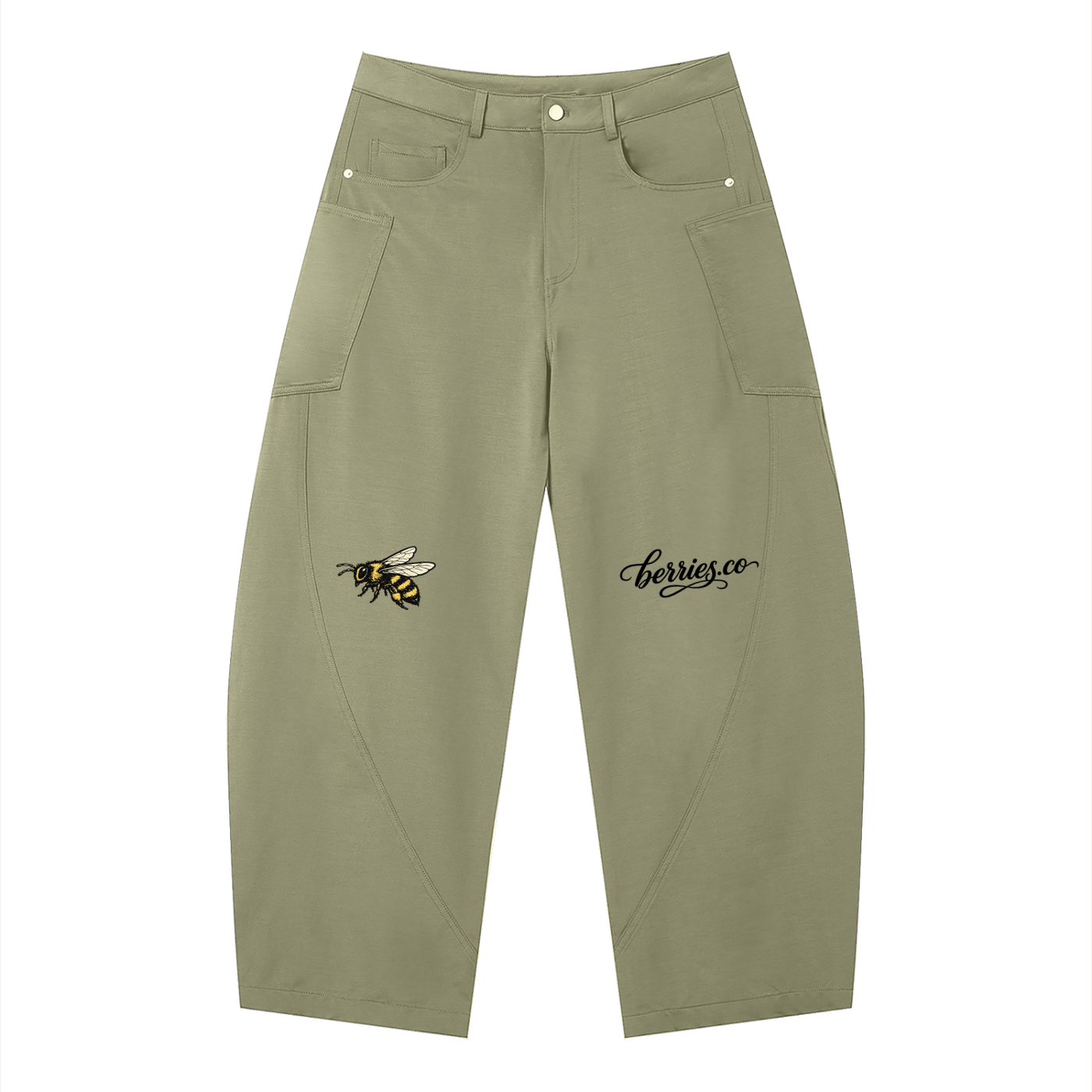 Berries bee Barrel Leg Pants