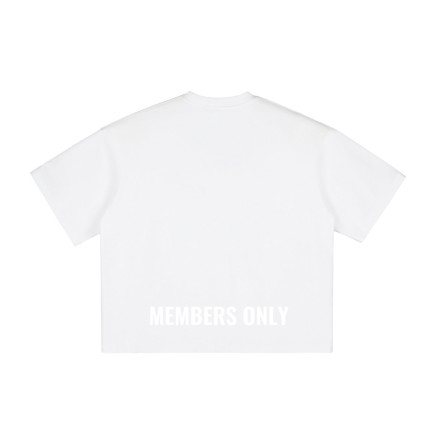 Lifting club white logo Washed Boxy T-Shirt