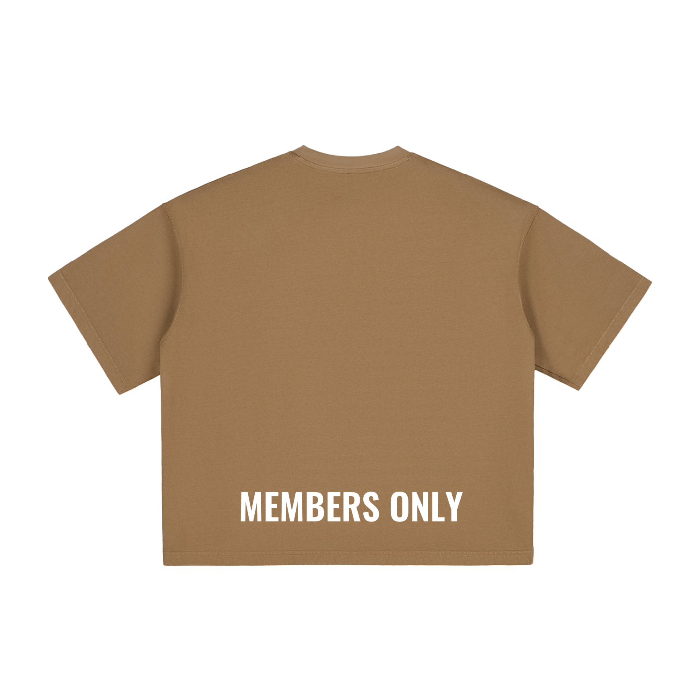 Lifting club white logo Washed Boxy T-Shirt