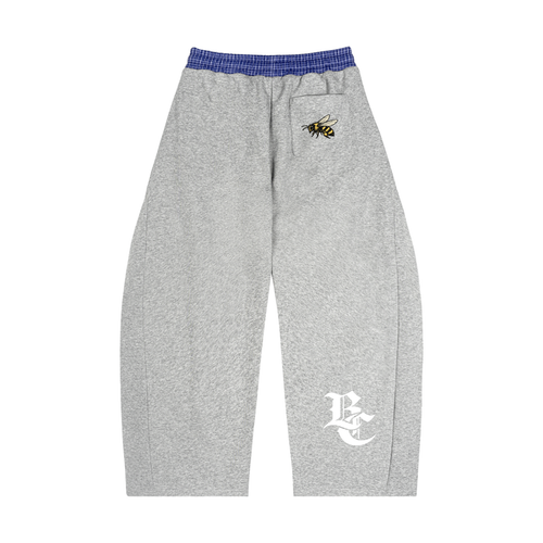 BC Plaid Waistband Barrel Sweats