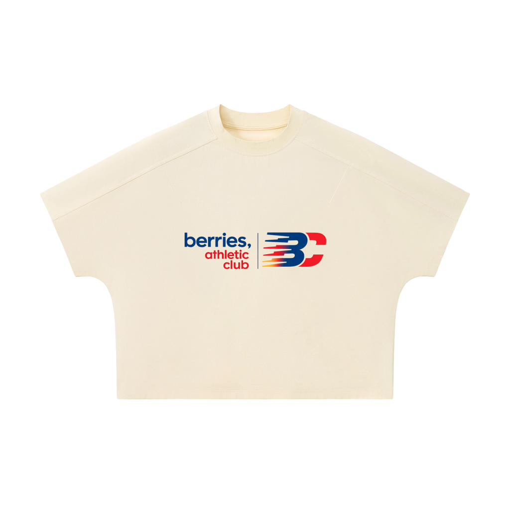 Berries athletics oversized Boxy T-Shirt