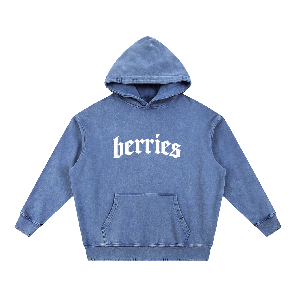 Berries Washed Heavyweight Hoodie