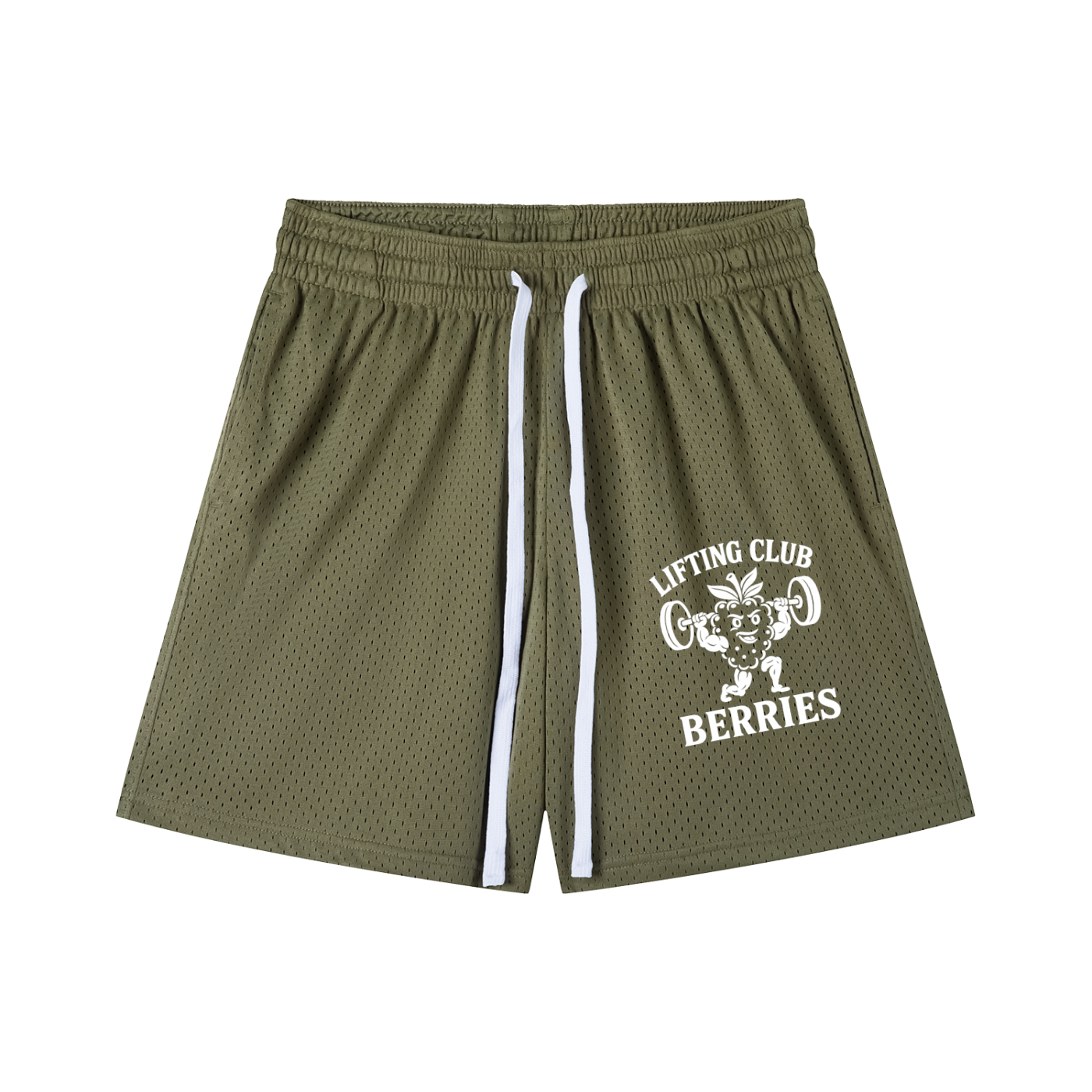 Lifting club Mesh Drawstring Shorts