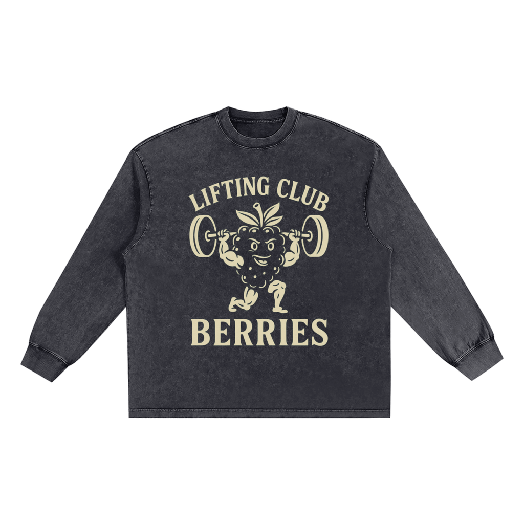 Snow Washed Frayed Edge T-Shirt