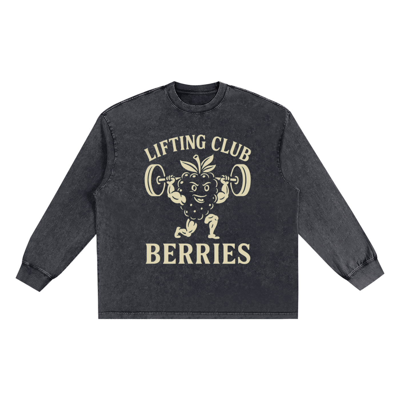 Snow Washed Frayed Edge T-Shirt