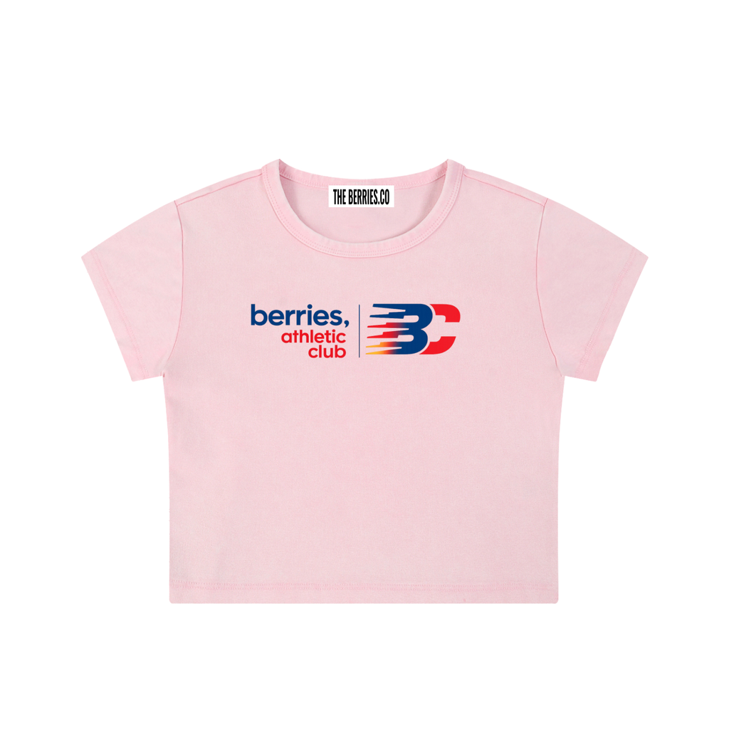 Berries athletics Washed Crop Top