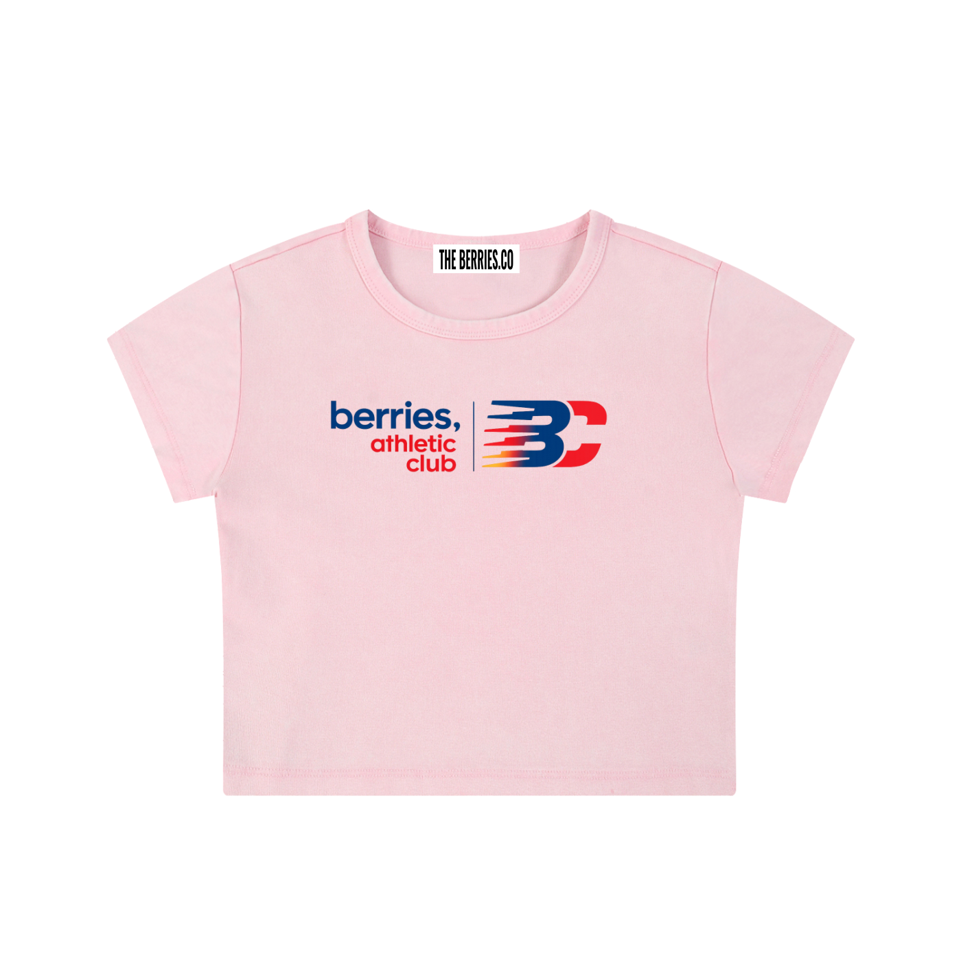 Berries athletics Washed Crop Top