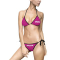 Unleash Bikini Swimsuit — Hot Pink Tie-Side Two-Piece