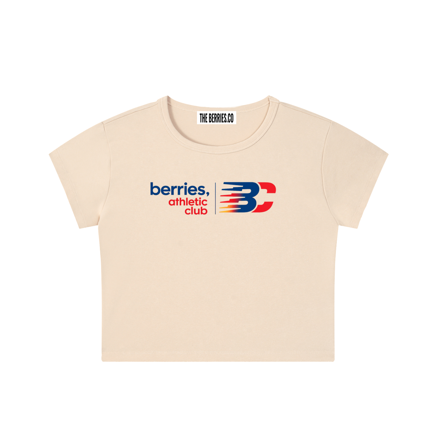 Berries athletics Washed Crop Top