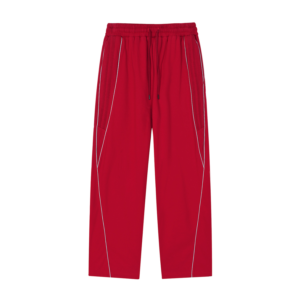 Berries Reflection Striped Pants