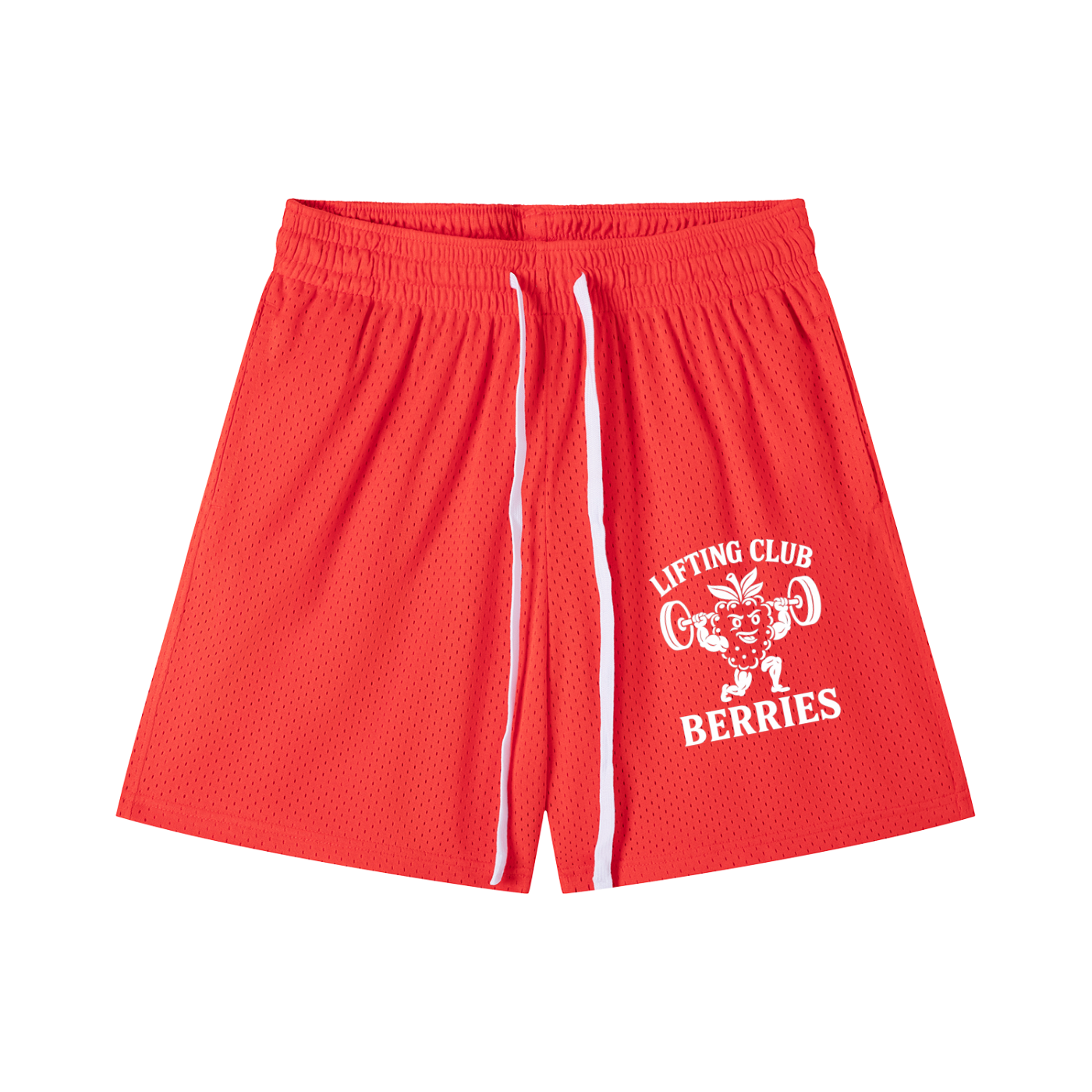 Lifting club Mesh Drawstring Shorts