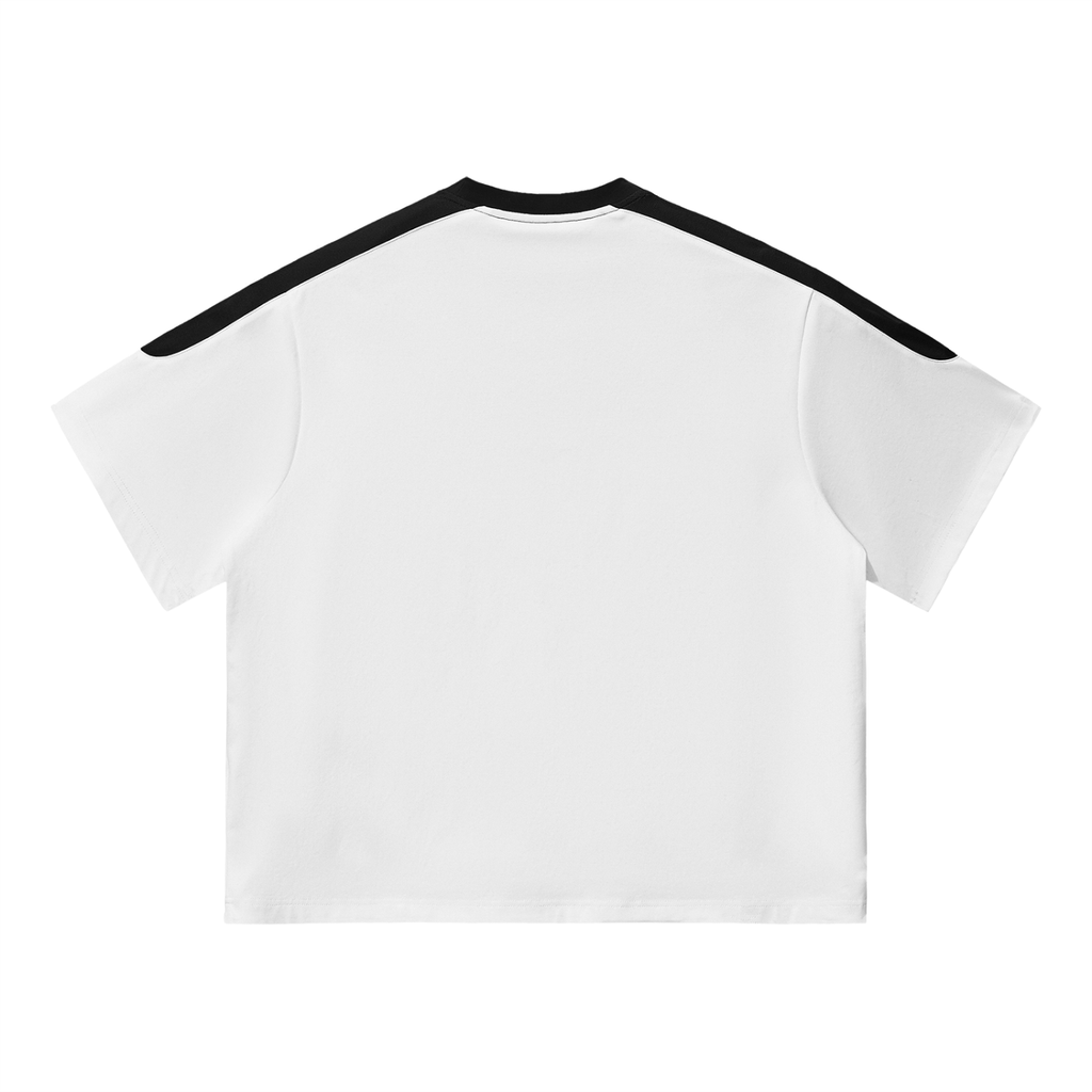 Berries Color Block Oversized T-Shirt