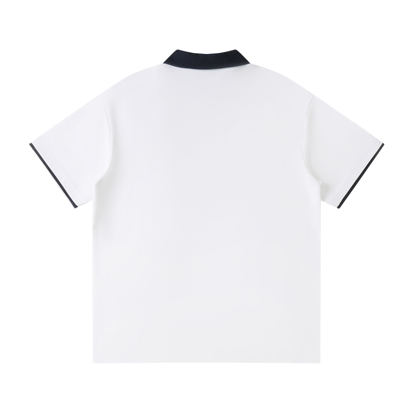 Berries Bee Contrast Collar Raglan Polo Shirt