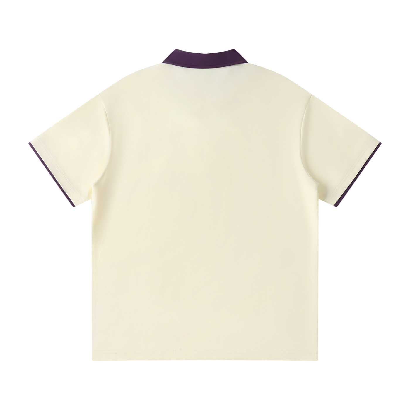 Berries Bee Contrast Collar Raglan Polo Shirt