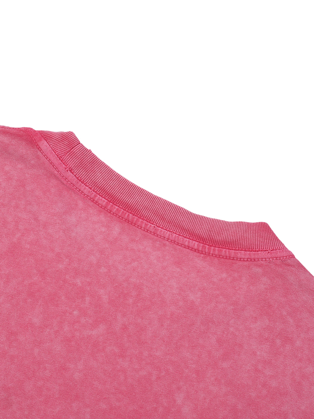 Snow Washed Frayed Edge T-Shirt