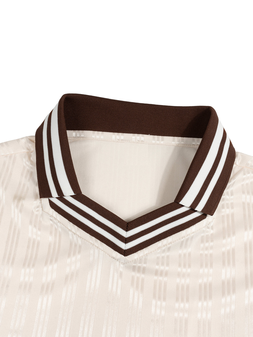 Stripes Polo Collar T-Shirt