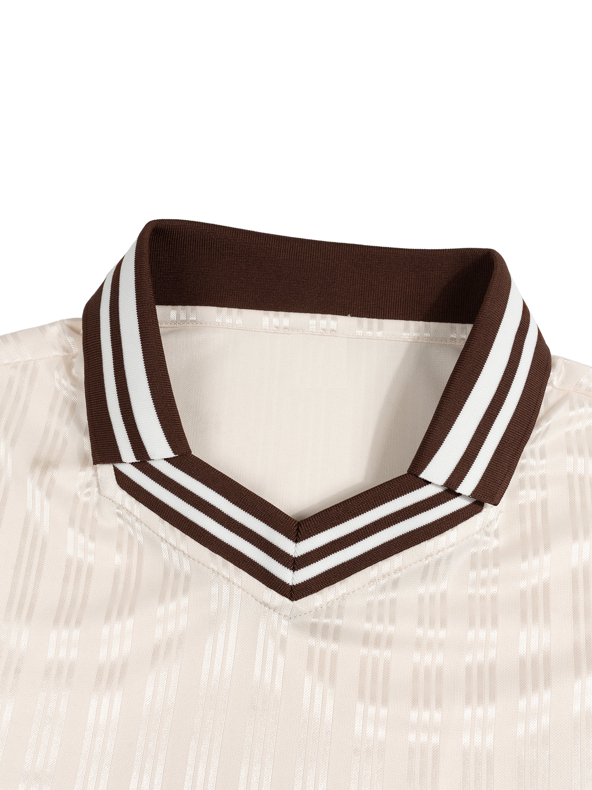 Stripes Polo Collar T-Shirt