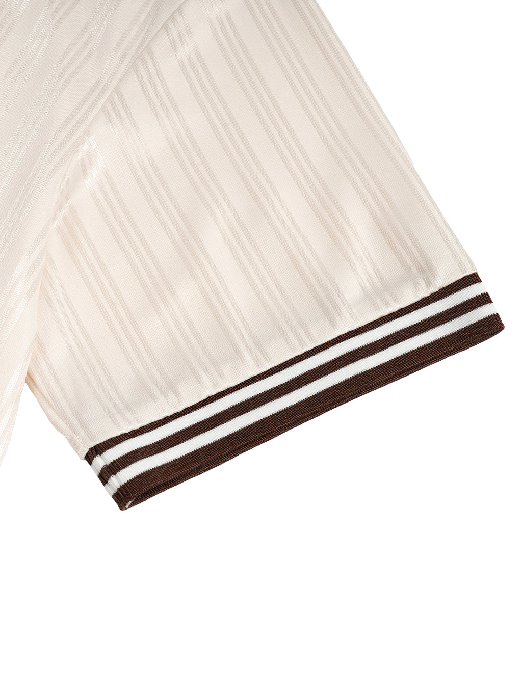 Stripes Polo Collar T-Shirt